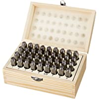 Amazon Basics - Juego de sellos de metal y de piel - 7-87 mm